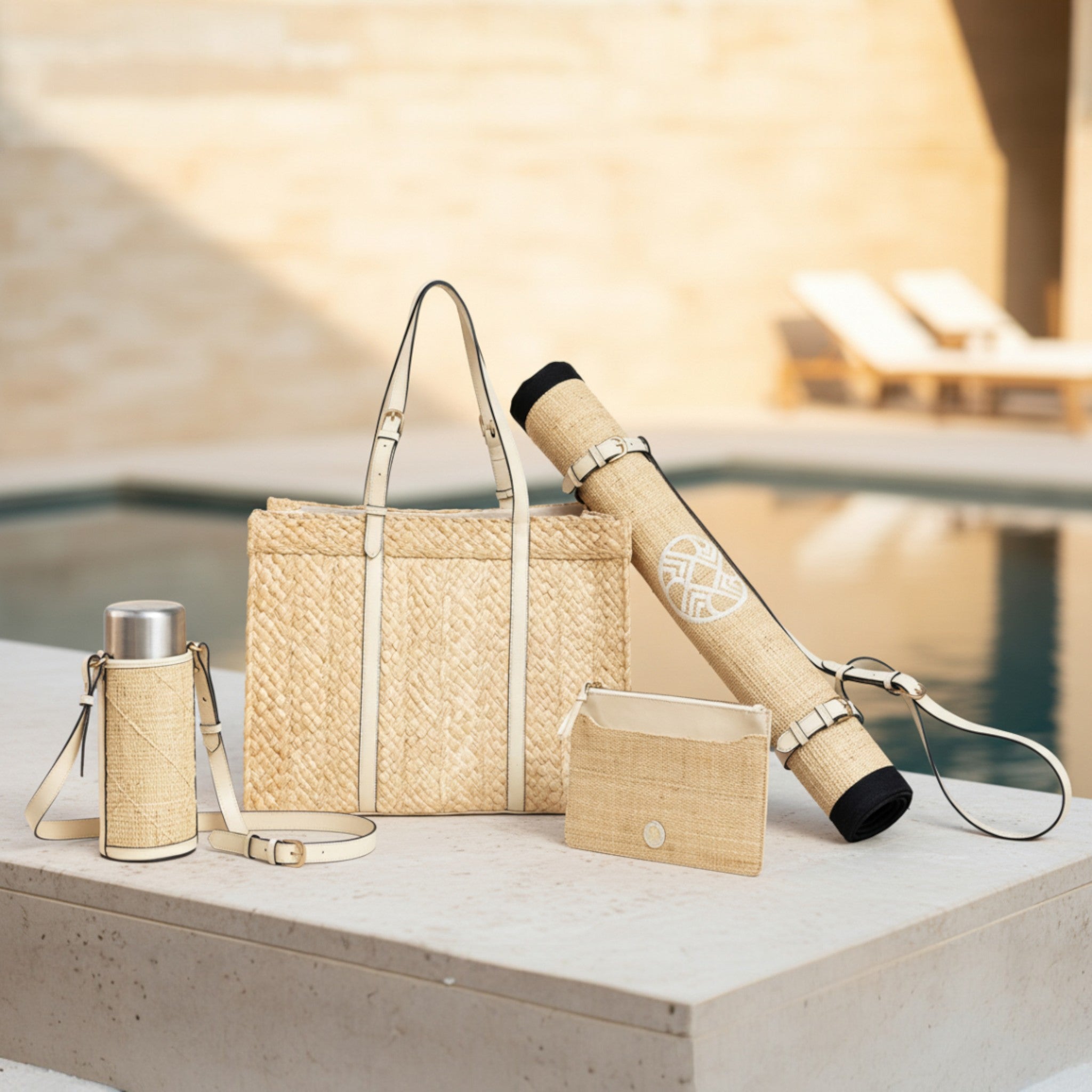 BY THE WATER |IVORY SET